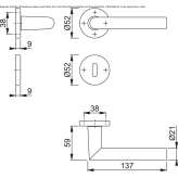 Handle Frigento