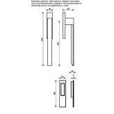 Klamka aluminiowa Cricket