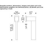 DK Cromall® window handle on a rosette Theillay