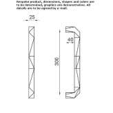 Window handle with lock Saladas