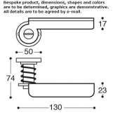 Brass door knob Deparati