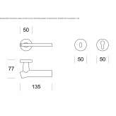 DK window handle with SmartBlock anti-burglary system Allkaj