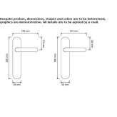 Crystal door handle Beblo