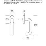 Crystal door handle Beblo