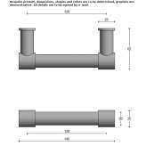 DK window handle made of stainless steel Cesvaine