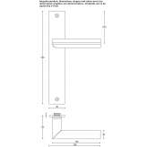 DK stainless steel window handle with lock Zoogocho