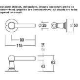 DK gear lock made of stainless steel Dikbiyik