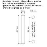 DK stainless steel window handle on the back plate Peqin