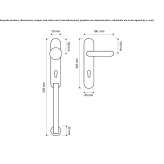 The handle on the rosette Hammah