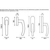 The handle on the rosette Camanche