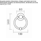 Stainless steel glass door handle Munday