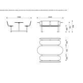 Portable chemical toilet Marcoing