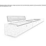 Modular bench Mulgrave