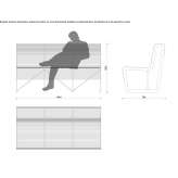 HPRC® modular bench Skorping