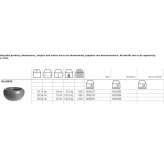 Curved reconstructed stone bench Belfield