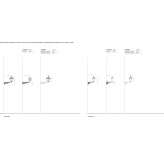Curved steel sectional bench Recreio
