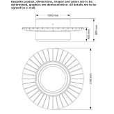 Fiberglass cascading fountain Albeta