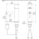 Infrared electronic faucet for public toilet Tucurui