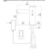 Infrared mixer for public toilet Chanonat