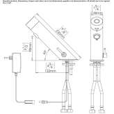 Infrared electronic faucet for public toilet Rrape