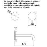 2-hole single-lever basin tap in stainless steel Montoro