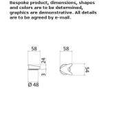 Stainless steel countertop opening/closing the cold water tap Cogenhoe