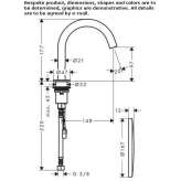 1-hole infrared countertop washbasin faucet Minare