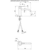 Countertop washbasin tap, single-lever, 1-hole Toplet