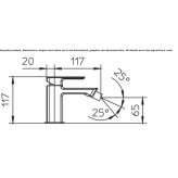 Waste-free bidet faucet Kechi