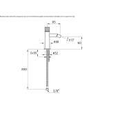 Countertop bidet faucet Peshkovo