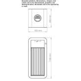 Aluminum ashtray Parkin