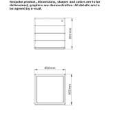 Steel waste bin with a cover for sorting waste Guimera