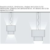 Lampa wisząca Gonna