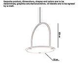 Akustyczna lampa wisząca Lenexa