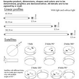 Modułowa lampa wisząca Archena