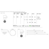 Modułowa lampa sufitowa LED Linghem