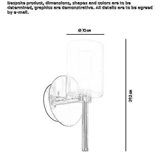 Pyrex® wall lamp Gelles