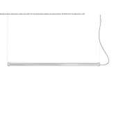 LED hanging lamp made of glass and aluminum, dimmable Konjic