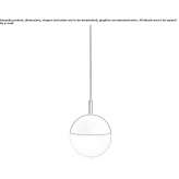 LED hanging lamp Gerosa