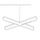LED hanging lamp made of polycarbonate and acrylic Erdweg
