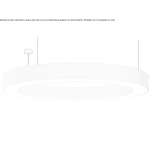 Lampa wisząca z tkaniny Halkirk