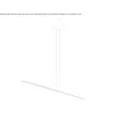 Steel LED hanging lamp Escatron
