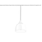 Aluminum LED hanging lamp Cermik