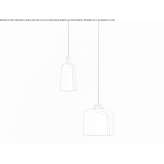 Ceramic hanging lamp Jemison