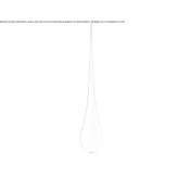 Lampa wisząca LED wykonana ręcznie Westland