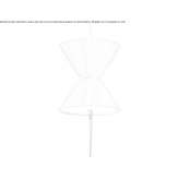 Brass LED hanging lamp Kastri