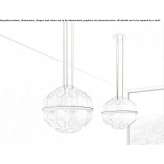 Pendant lamp made of Venetian crystal Inece