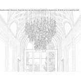 Pendant lamp made of Venetian crystal Chepstow