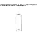 Metal LED hanging lamp Semelhe