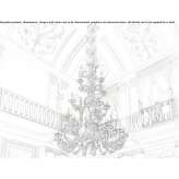 Żyrandol kryształowy wenecki Jesenice